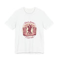 She's From Texas Tee — Women's Cowboy Boots & Couple Silhouette Graphic T-Shirt