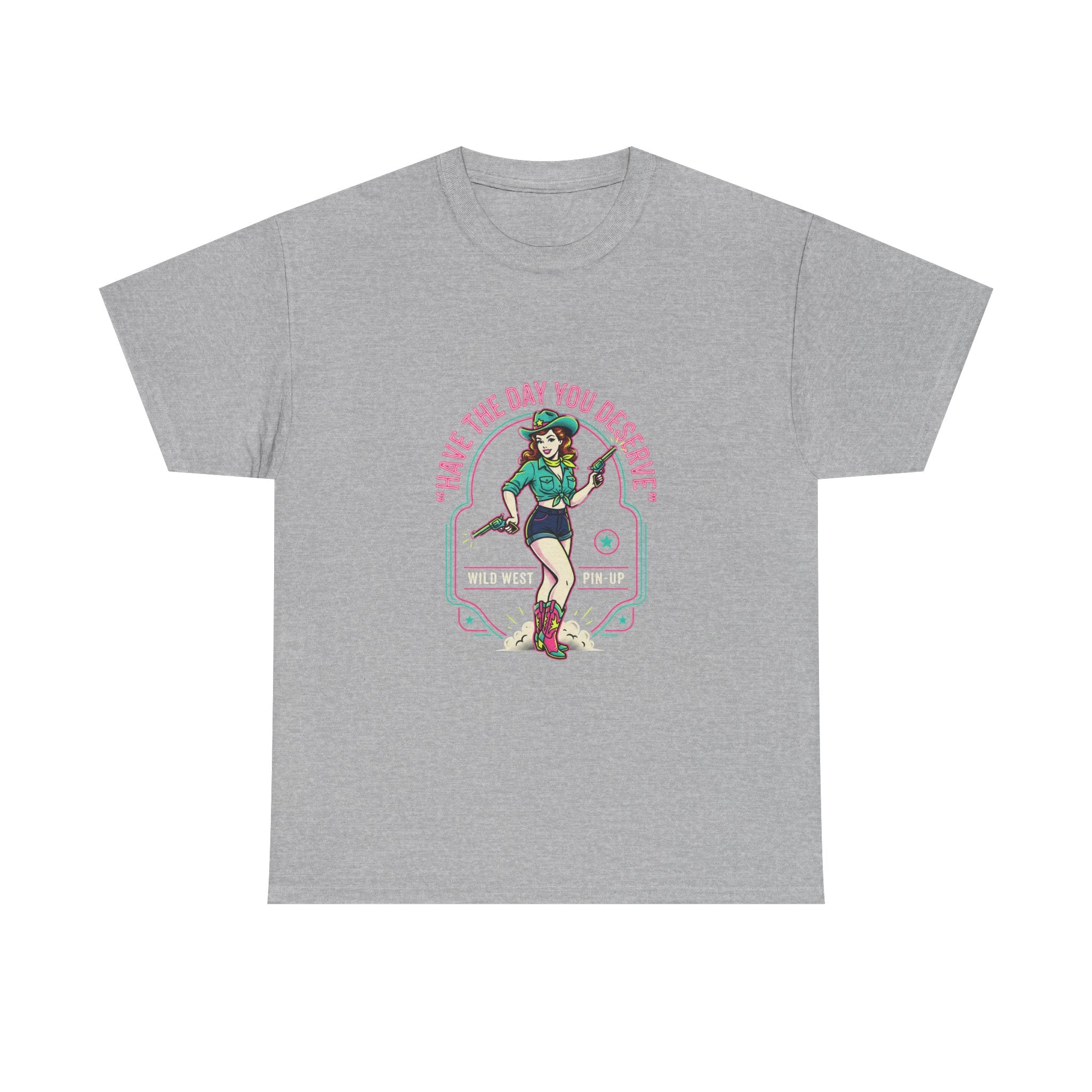 Have The Day You Deserve Tee — Retro Roller Girl Graphic T-Shirt