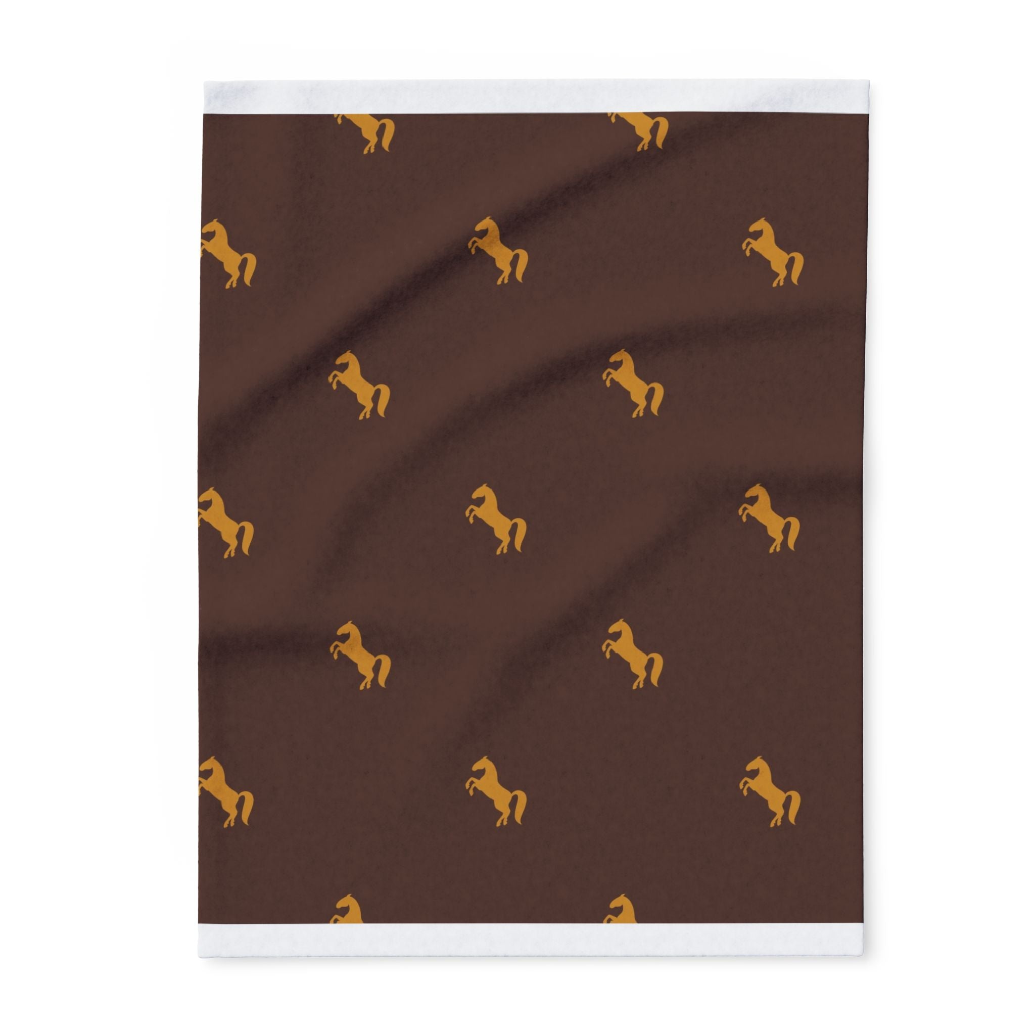 Reindeer Pattern Arctic Fleece Blanket — Cozy Holiday Cabin Throw