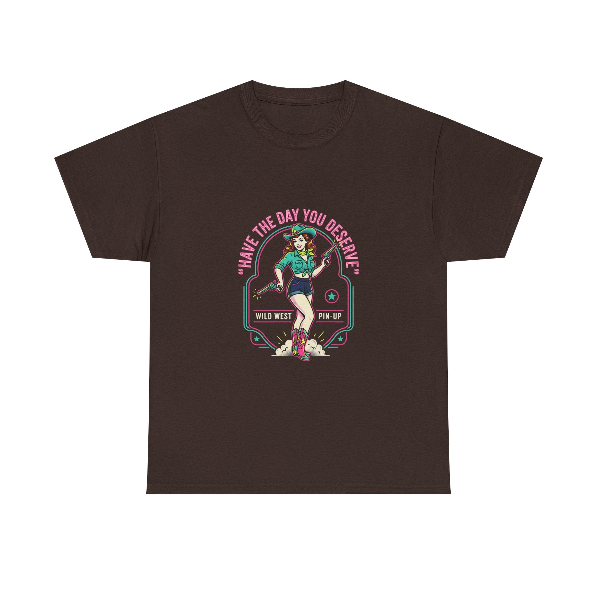 Have The Day You Deserve Tee — Retro Roller Girl Graphic T-Shirt