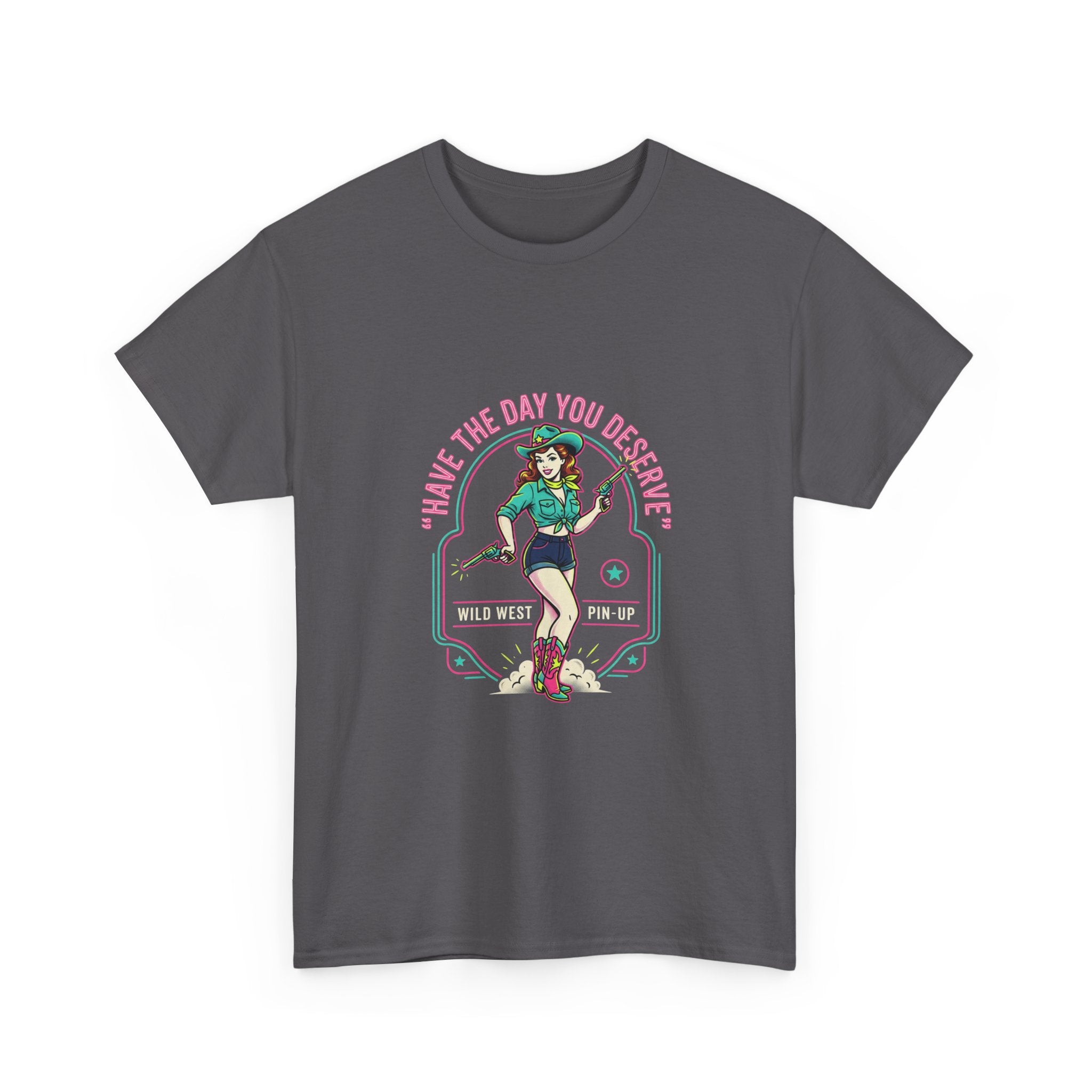 Have The Day You Deserve Tee — Retro Roller Girl Graphic T-Shirt