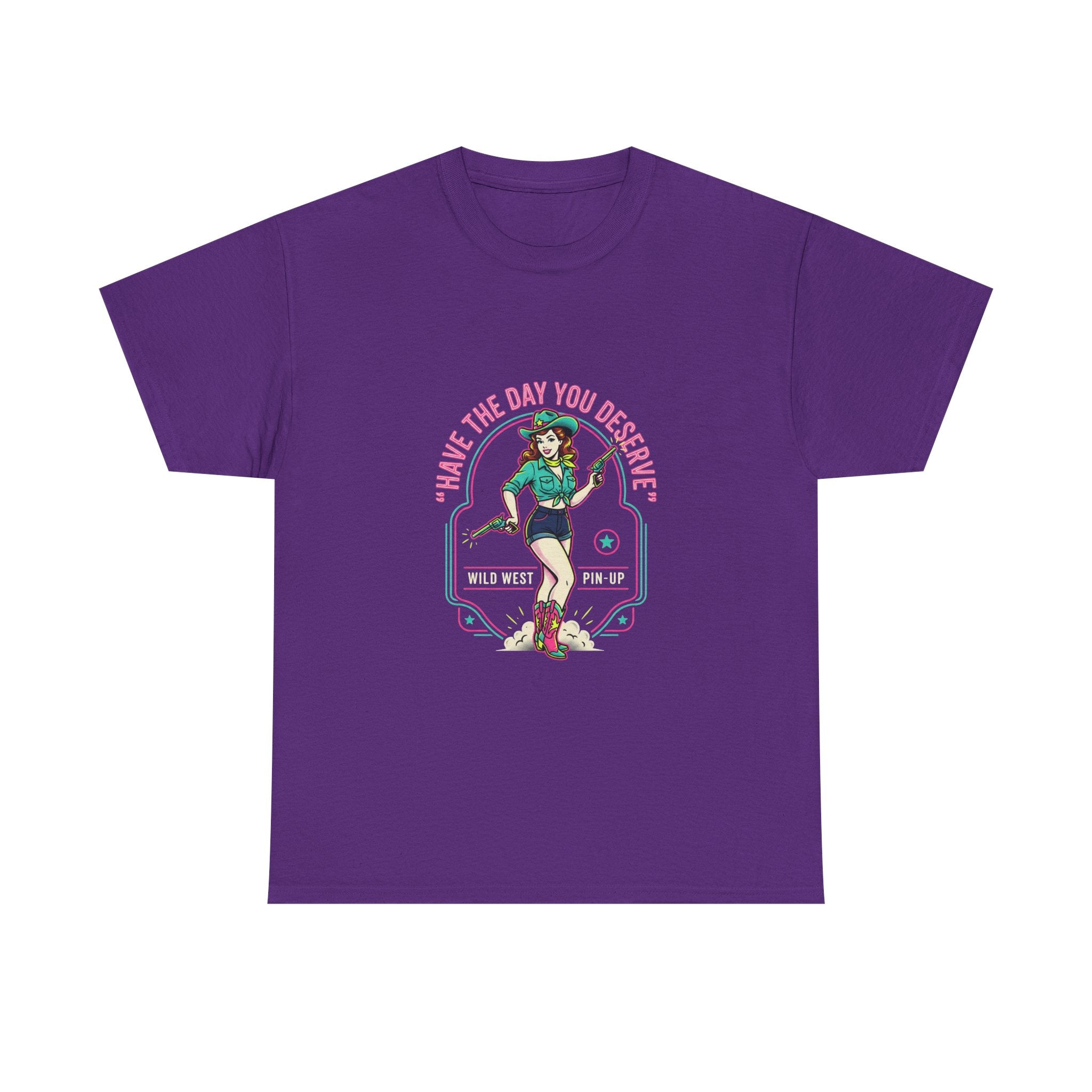Have The Day You Deserve Tee — Retro Roller Girl Graphic T-Shirt